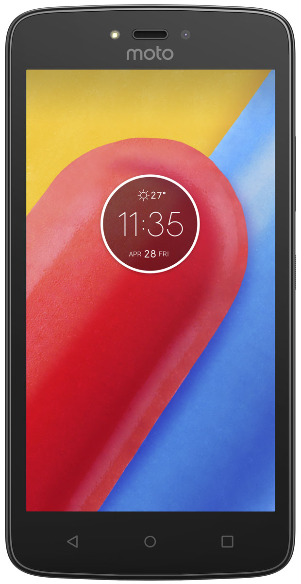 фото Смартфон Motorola Moto C, 8 ГБ, черный