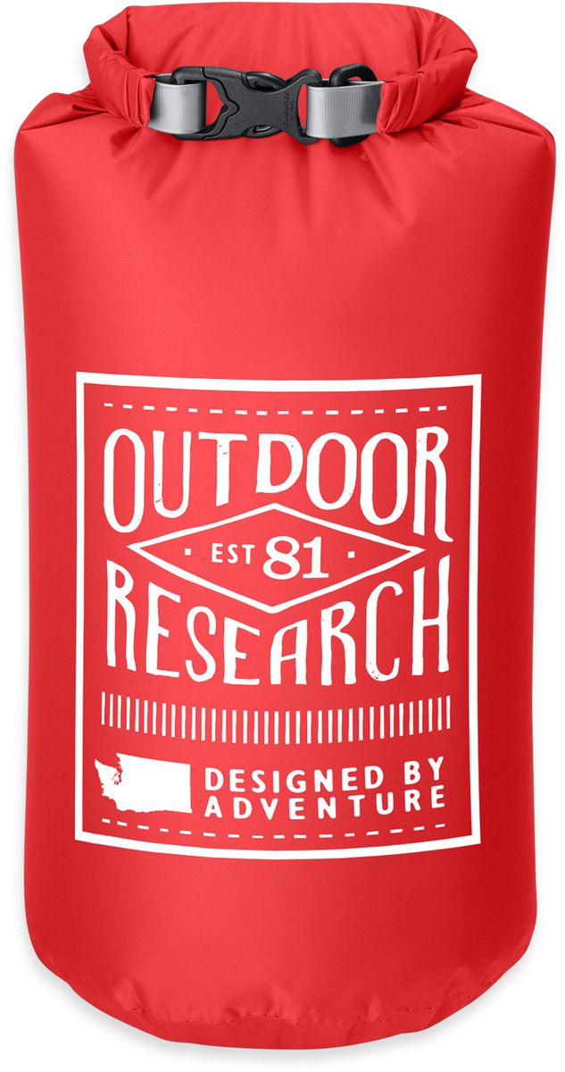 фото Гермомешок Outdoor Research "Retro", цвет: красный, 5 л