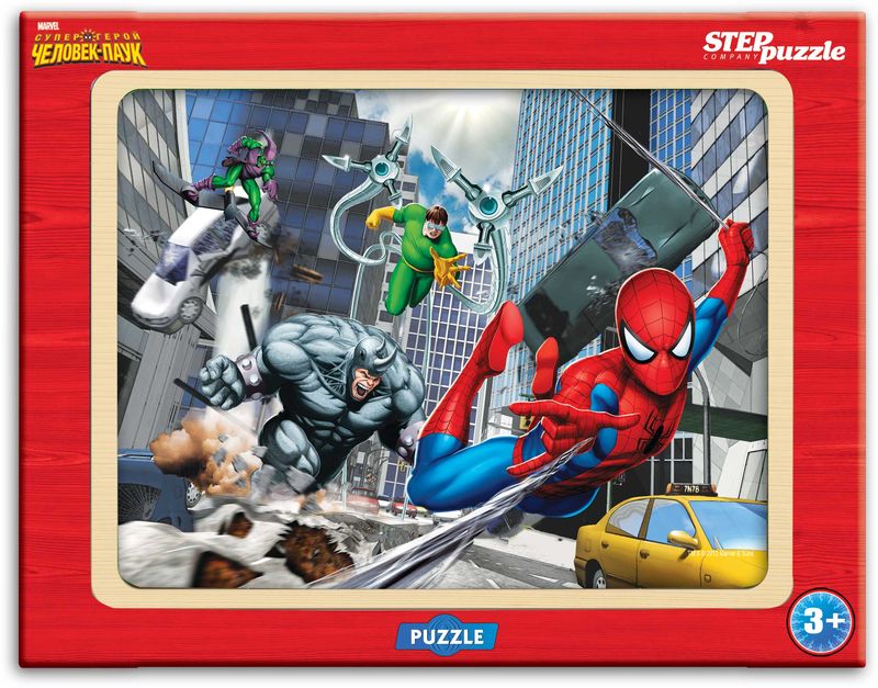 Step Puzzle Пазл для малышей Человек-паук