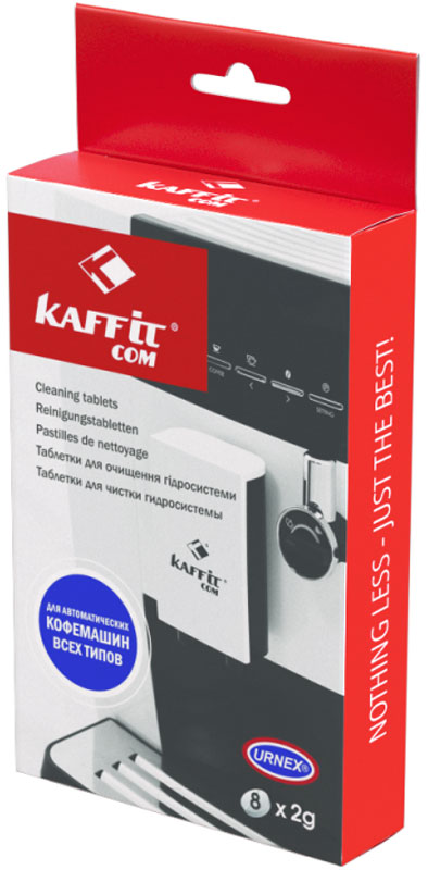 фото Kaffit.com KFT-02 таблетки для чистки гидросистемы, 8 шт