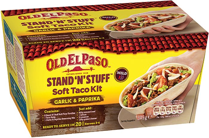 Old El Paso набор для приготовления тако оригинальный с мягкими ...