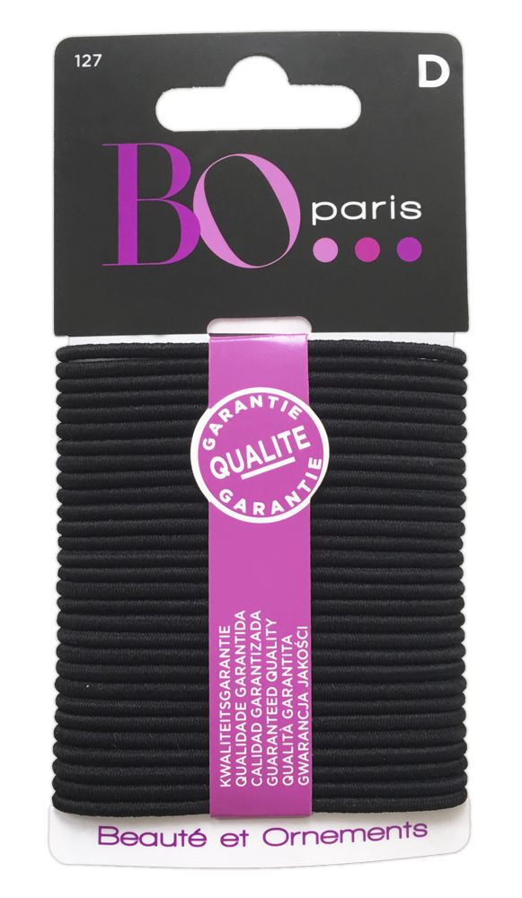 BO Paris Резинки для волос цвет черный 4809500127