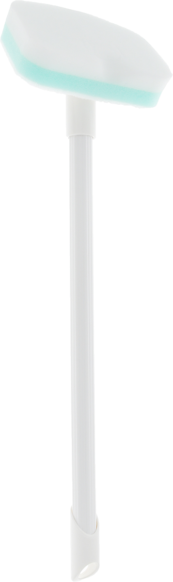 фото Губка OHE / для ванной, меламиновая, с ручкой, длина 40 см, арт. 908101, Пластик, Меламин, Полиуретан