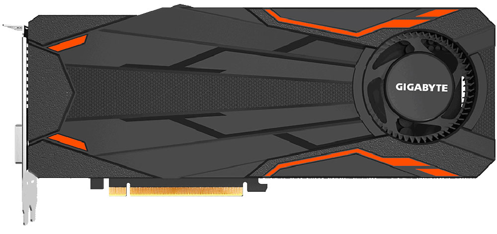 фото Видеокарта Gigabyte GeForce GTX 1080 Turbo OC 8GB, GV-N1080TTOC-8GD