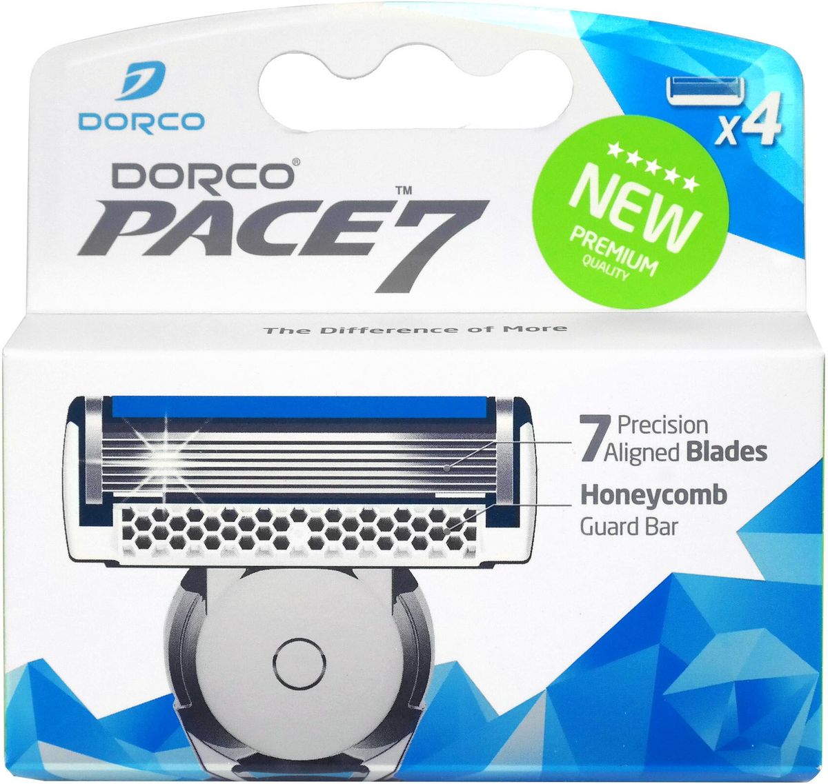 фото Dorco Kассеты для бритья "Pace 7", 4 шт.