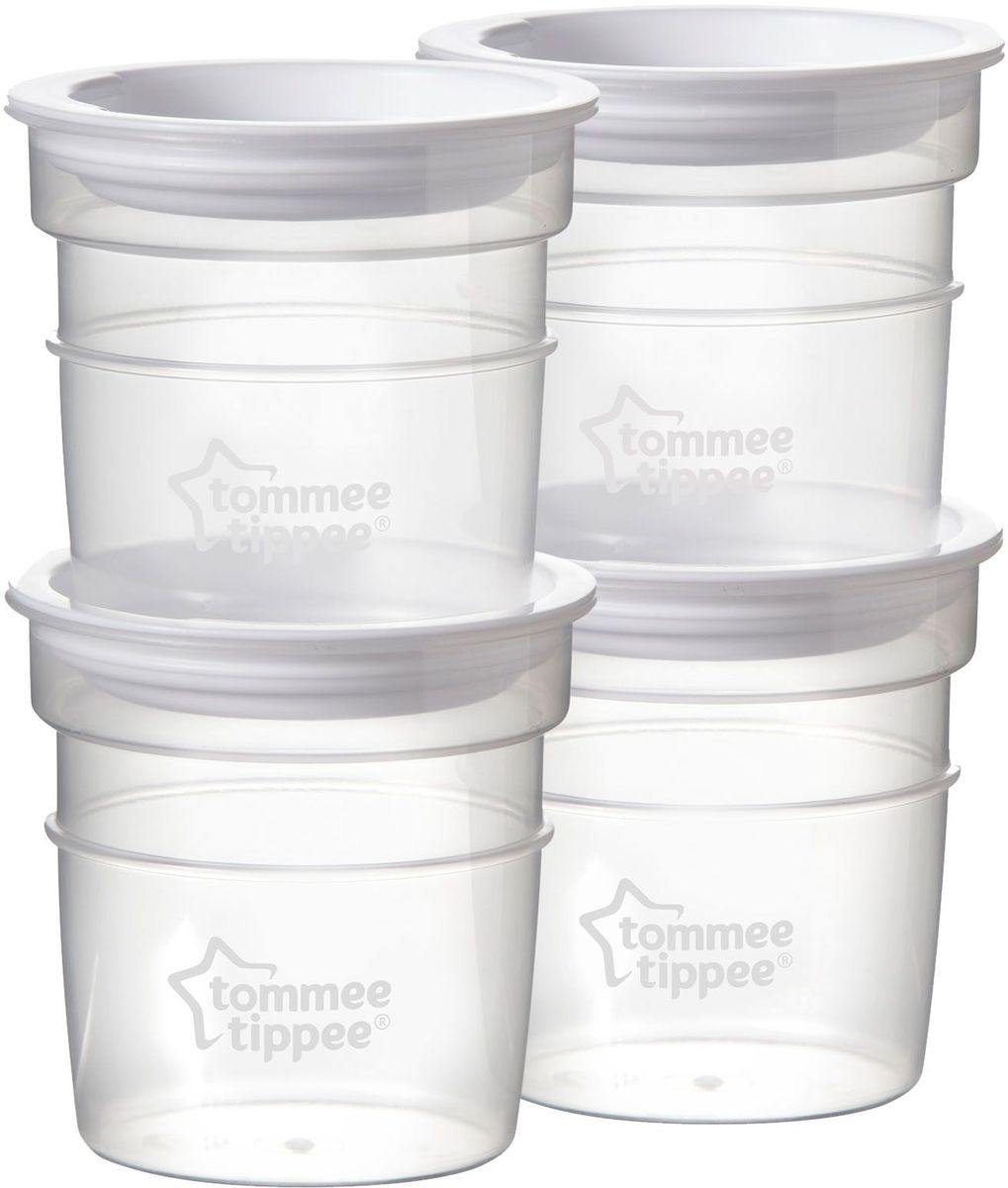 Tommee Tippee контейнеры для молока 4 шт.