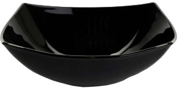 Салатник Luminarc "КВАДРАТО", цвет: черный, 16 х 16 см