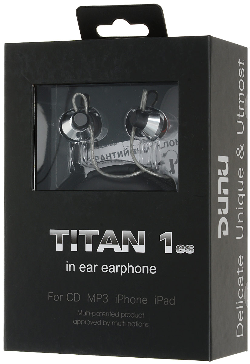 фото DUNU Titan1es, Silver наушники