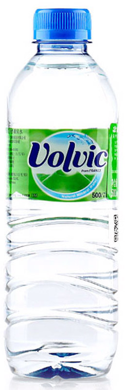 Volvic вода минеральная негазированная, 0,5 л