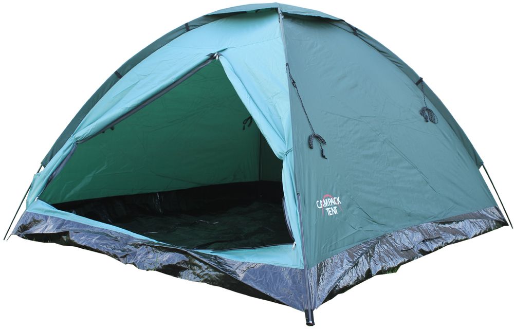 фото Палатка Campack Tent "Dome Traveler 2", 2-х местная, цвет: зеленый, черный