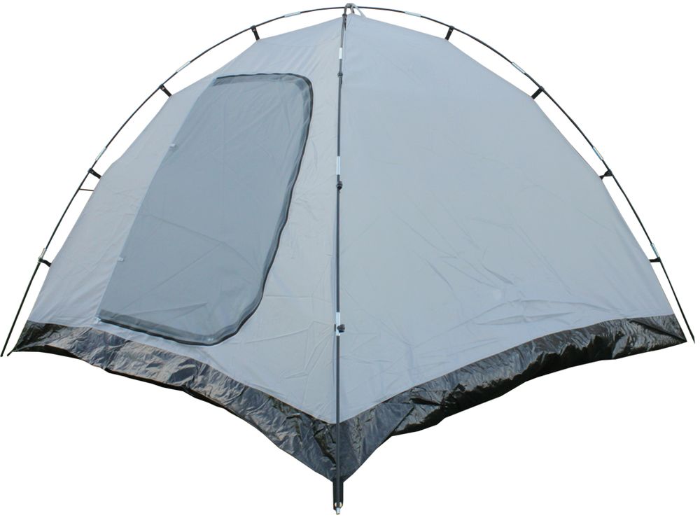 фото Палатка Campack Tent "Mount Traveler 3", 3-х местная, цвет: зеленый, серый, черный