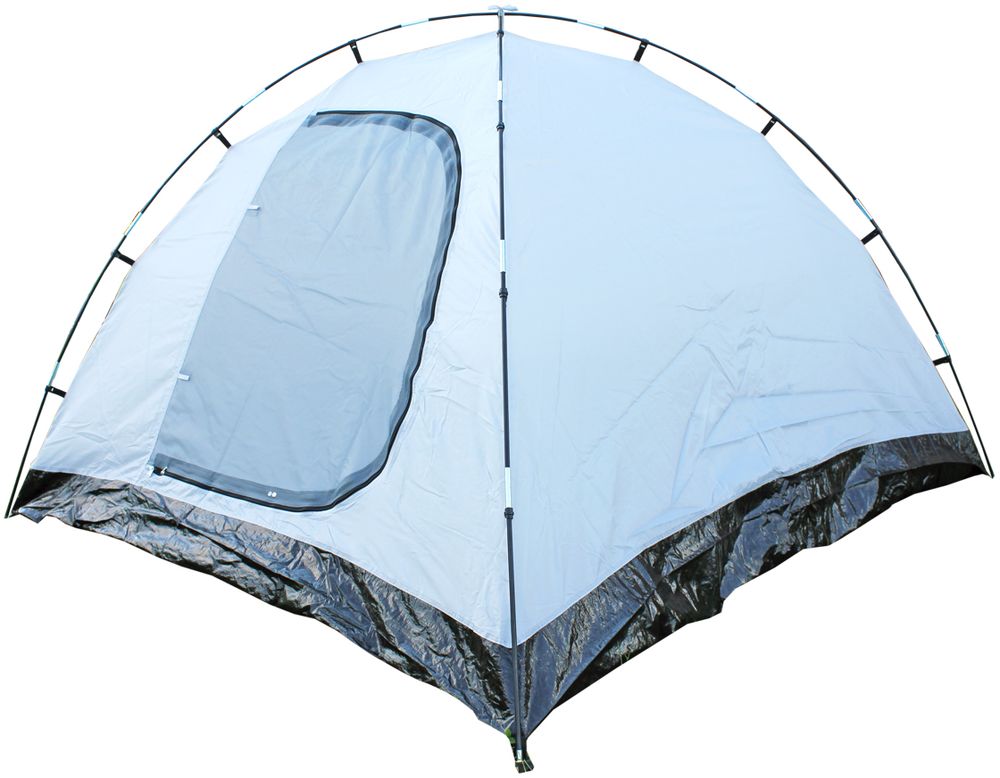 фото Палатка Campack Tent "Trek Traveler 3", 3-х местная, цвет: зеленый, серый, черный