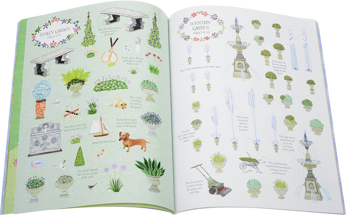 фото Country House Garden Usborne publishing ltd.