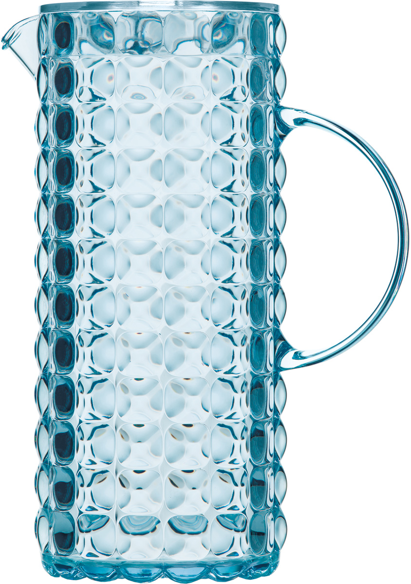 фото Кувшин для напитков Guzzini "Tiffany", цвет: голубой, 1,75 л