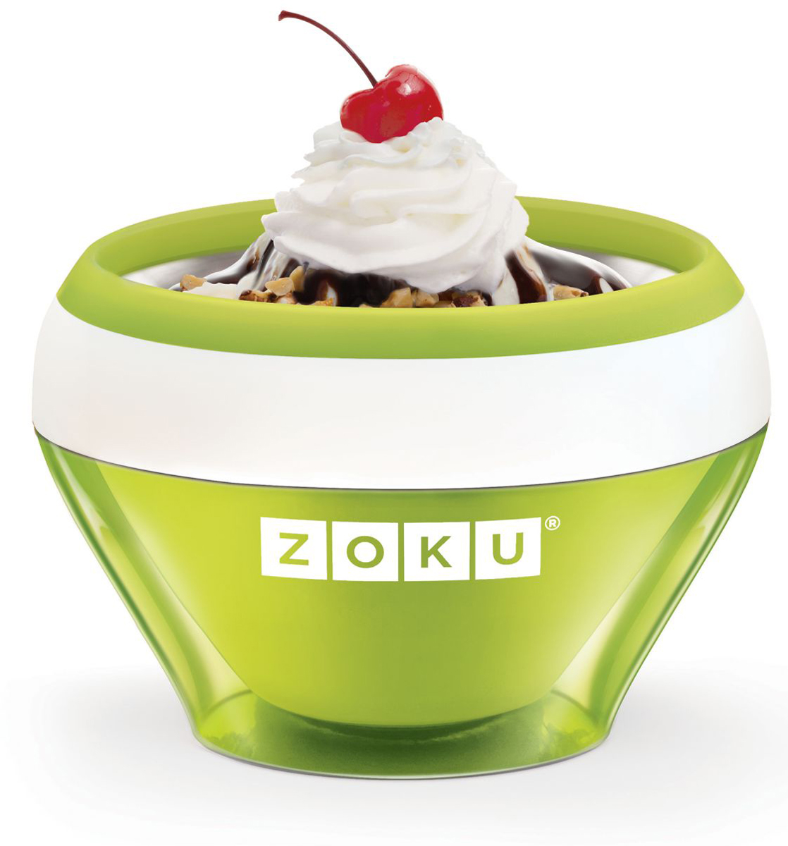 фото Мороженица Zoku "Ice Cream Maker", цвет: зеленый, 150 мл. ZK120-GN