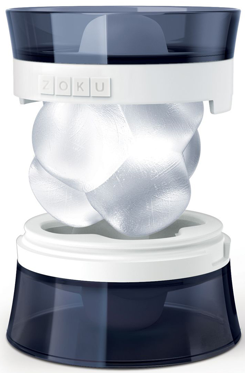 фото Набор форм для льда Zoku "Mixology", цвет: прозрачный, 3 х 118 мл