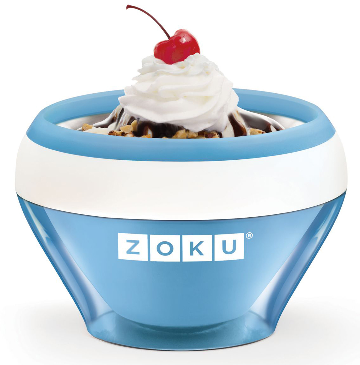 фото Мороженица Zoku "Ice Cream Maker", цвет: синий, 150 мл. ZK120-BL
