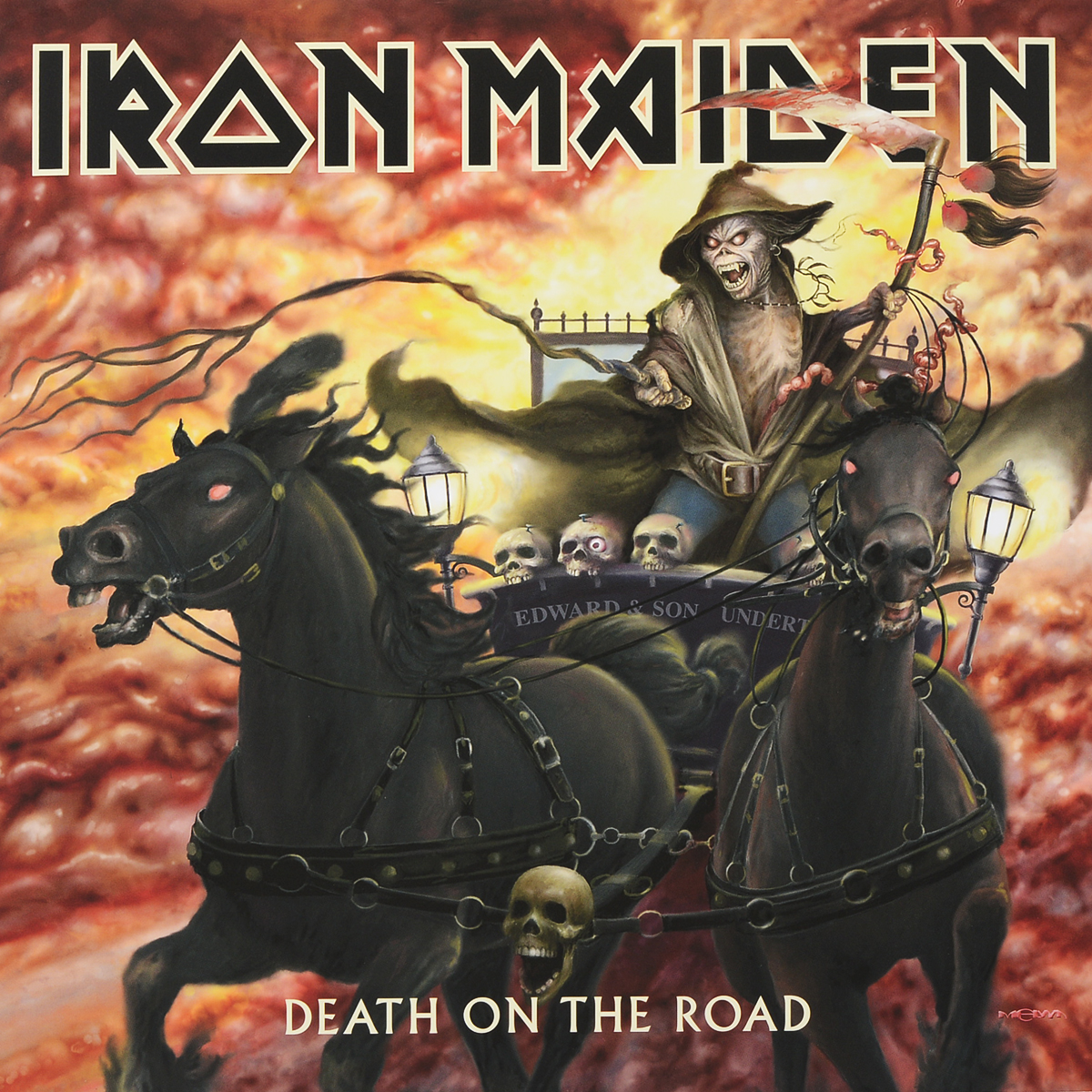 Iron Maiden. Death On The Road (2 LP) - купить с доставкой по выгодным ...