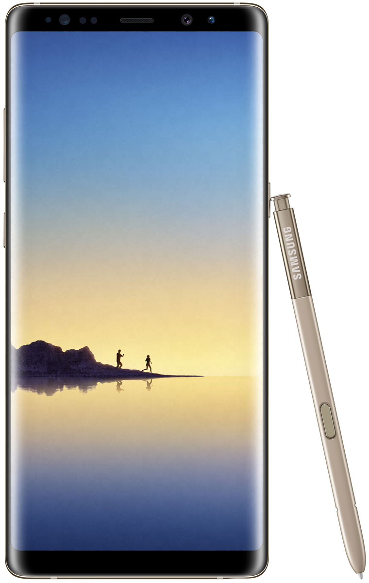 фото Смартфон Samsung Galaxy Note8, 64 ГБ, желтый