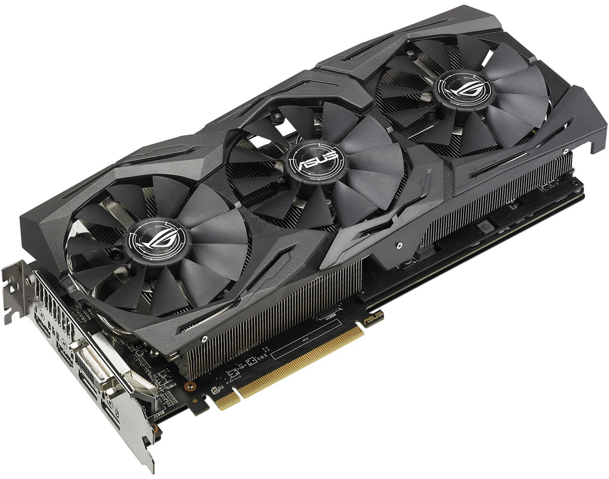 фото Видеокарта ASUS ROG Strix Radeon RX 580 OC 8GB, ROG-STRIX-RX580-O8G-GAMING