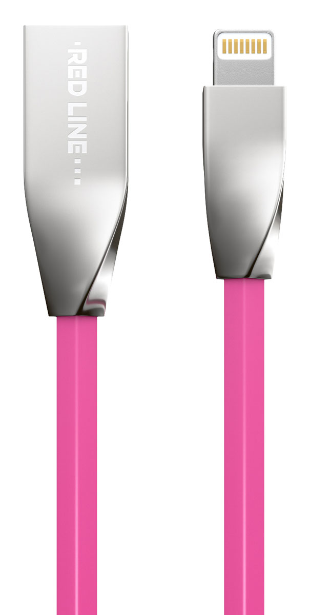 фото Red Line Smart High Speed USB, Pink кабель Lightning-USB (1 м)