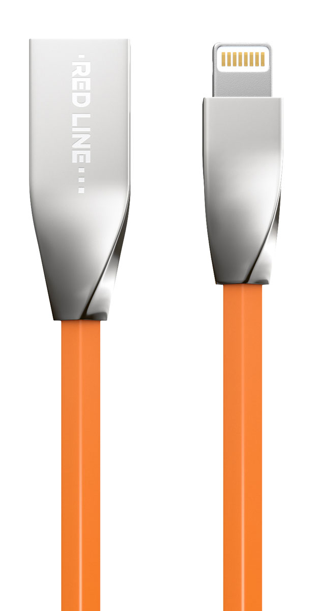 фото Red Line Smart High Speed USB, Orange кабель Lightning-USB (1 м)