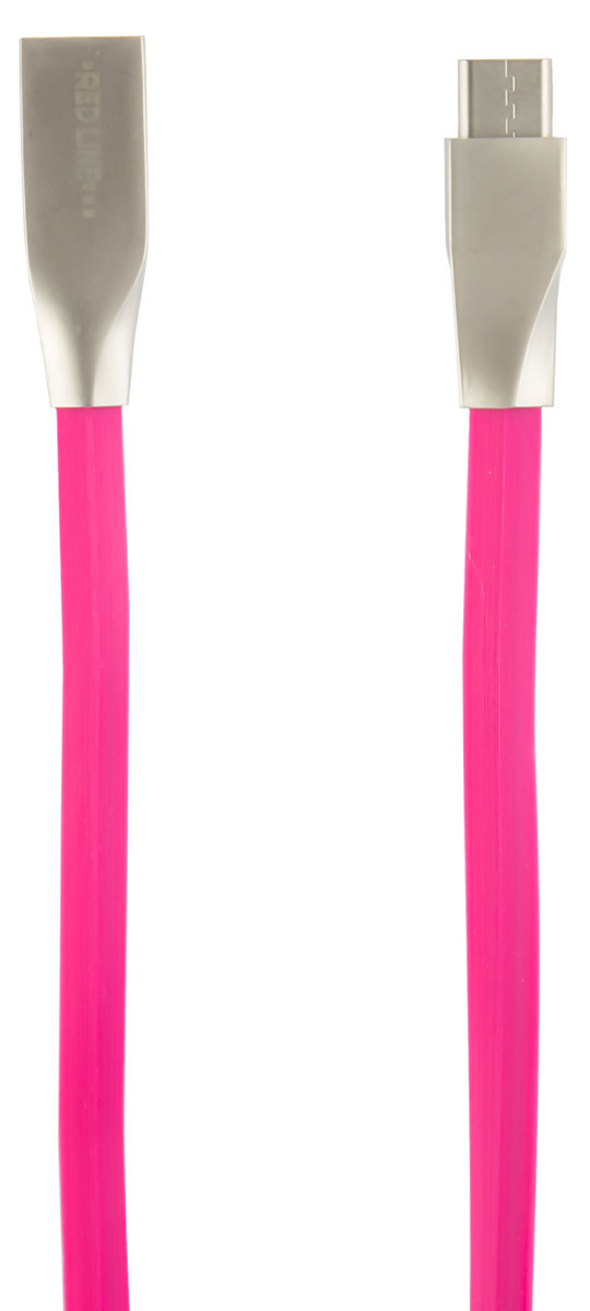 фото Red Line Smart High Speed USB, Pink кабель USB/USB Type-C (1 м)