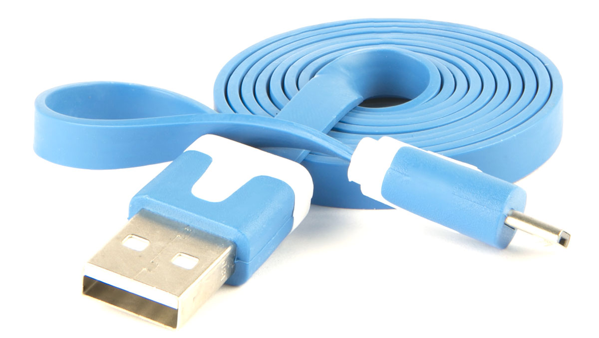 фото Red Line, Blue кабель USB-microUSB (1 м)