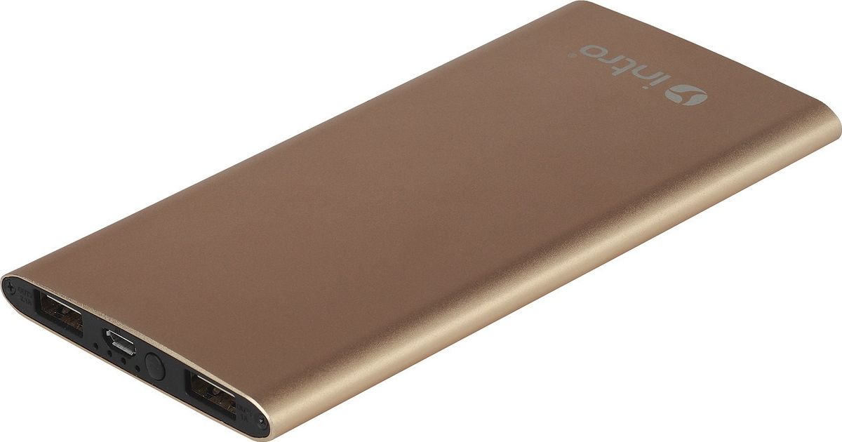 фото Intro Power Bank PB06, Gold внешний аккумулятор