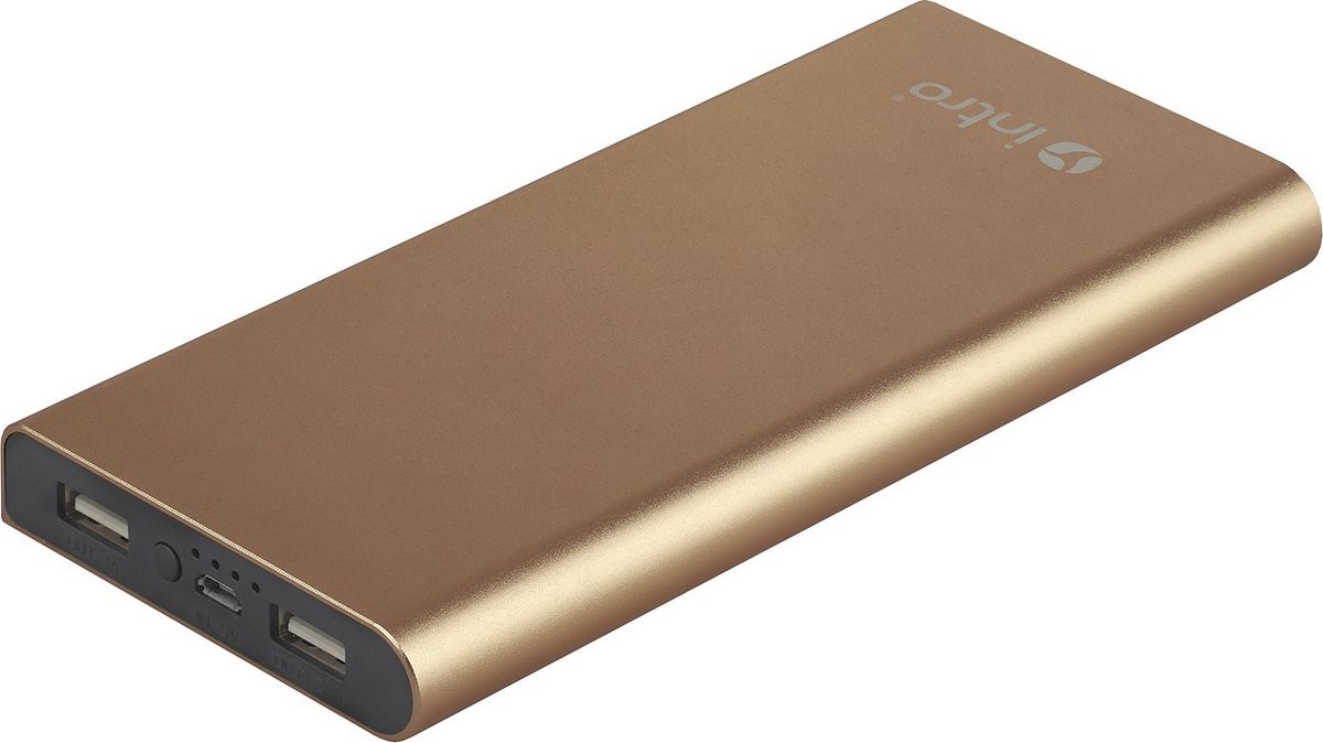 фото Intro Power Bank PB10, Gold внешний аккумулятор