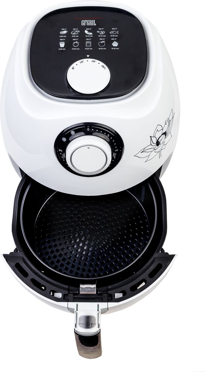 фото Аэрогриль Gfgril GFA-2600 Air Fryer Compact, White