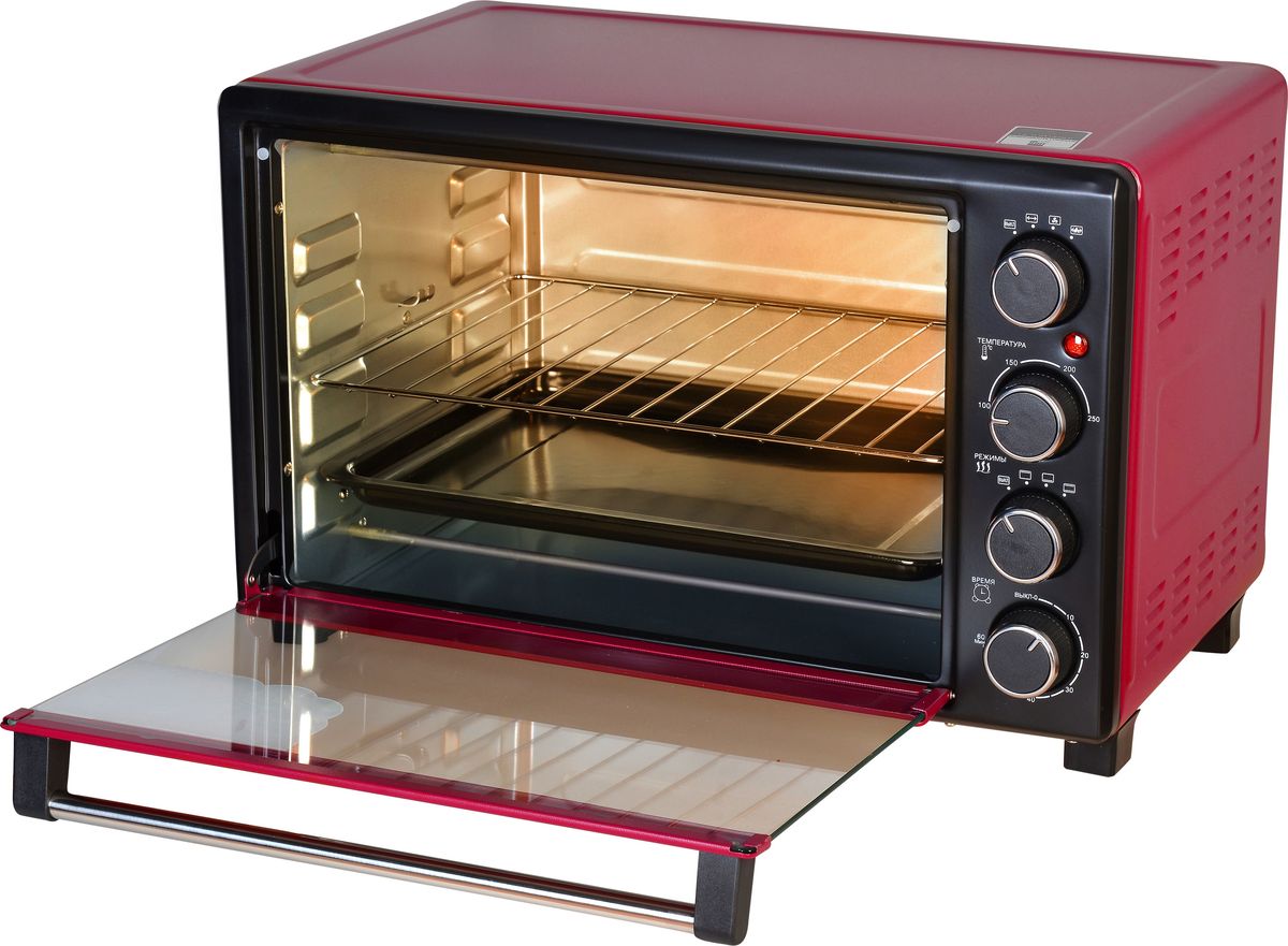 фото Мини-печь Gfgril GFO-30 Grill Plus, Red