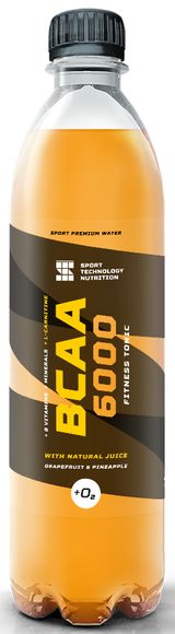 фото BCAA Sport Technology Nutrition "6000", грейпфрут, ананас, 500 мл