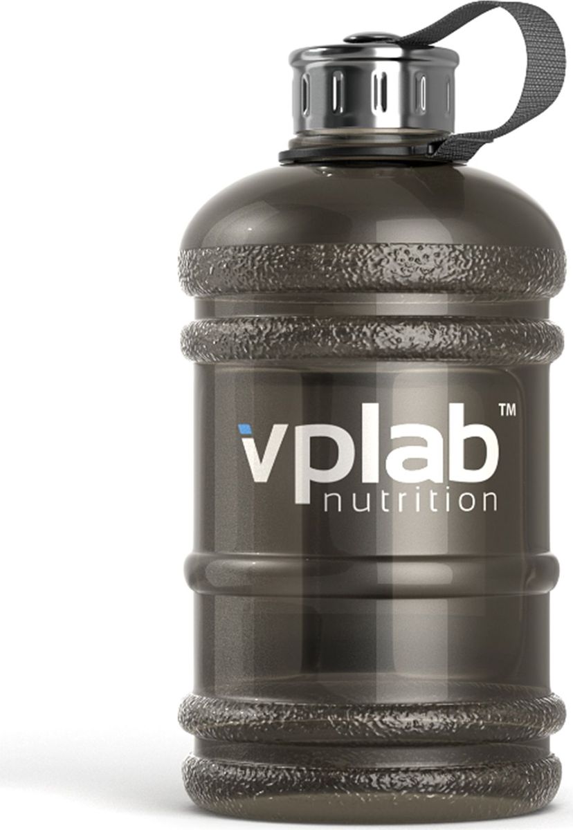 фото Бутылка для воды "Vplab", цвет: черный, 2,2 л Vplab nutrition