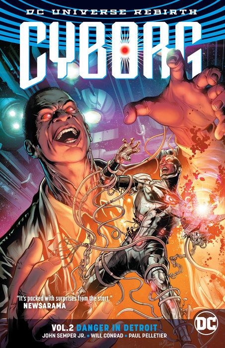 фото Cyborg Volume 2: Danger in Detroit (Rebirth) Dc comics