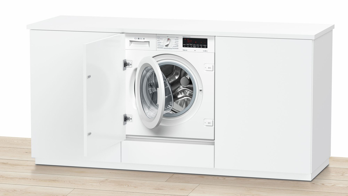 фото Bosch WIW28540OE, White стиральная машина встраиваемая Bosch gmbh