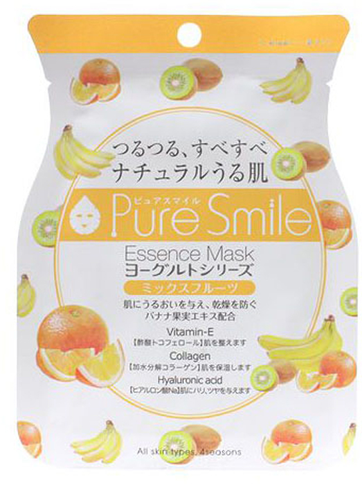 фото Pure Smile "Yogurt Mask" Питательная маска для лица на йогуртовой основе с экстрактом фруктов, 23 мл