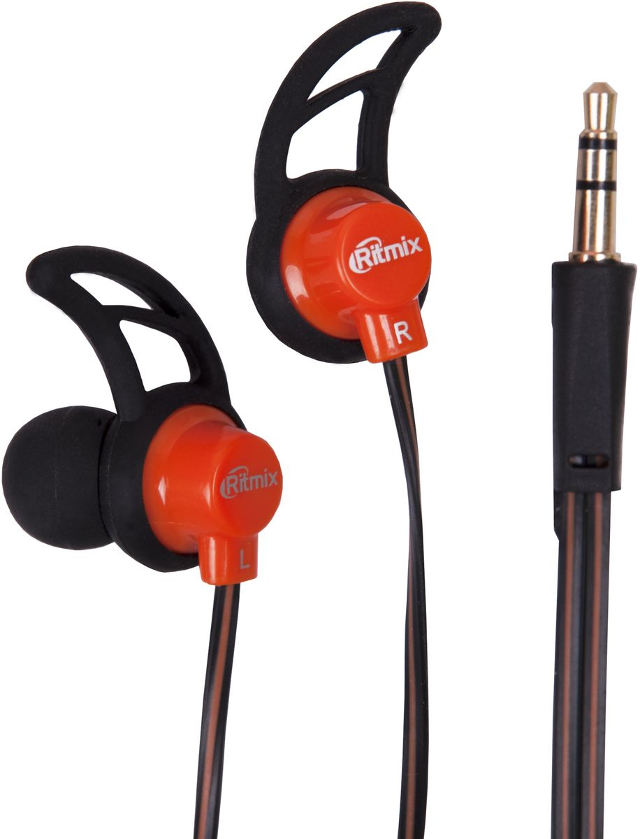 где купить Ritmix RH-125 New, Black Orange наушники по лучшей цене