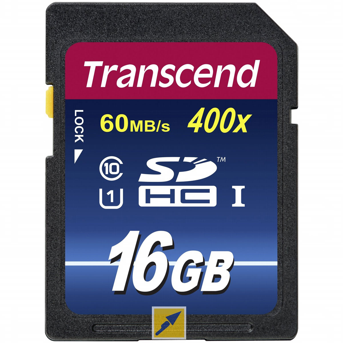 фото Transcend SDHC Class 10 UHS-I 400x 16GB карта памяти