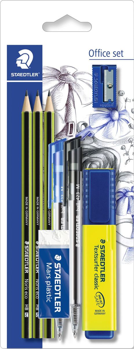 Staedtler Канцелярский набор 8 предметов — купить в интернет-магазине ...