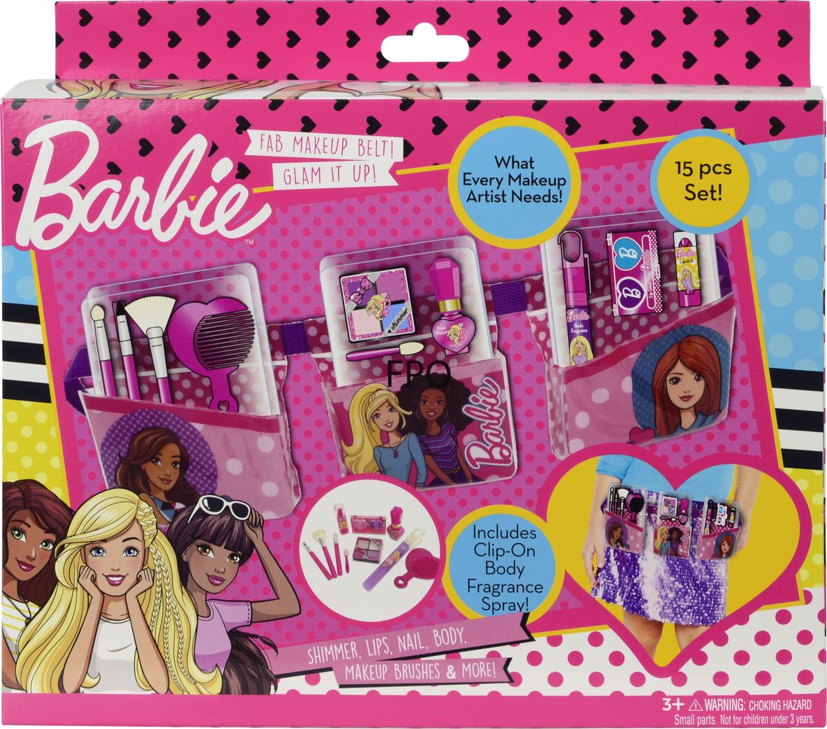 фото Markwins Игровой набор детской декоративной косметики Barbie 9709151