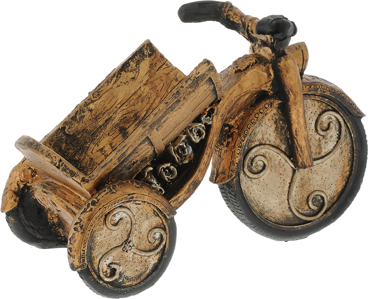 фото Подставка для вина Drivemotion "Деревянный велосипед", 15 х 15 х 20 см
