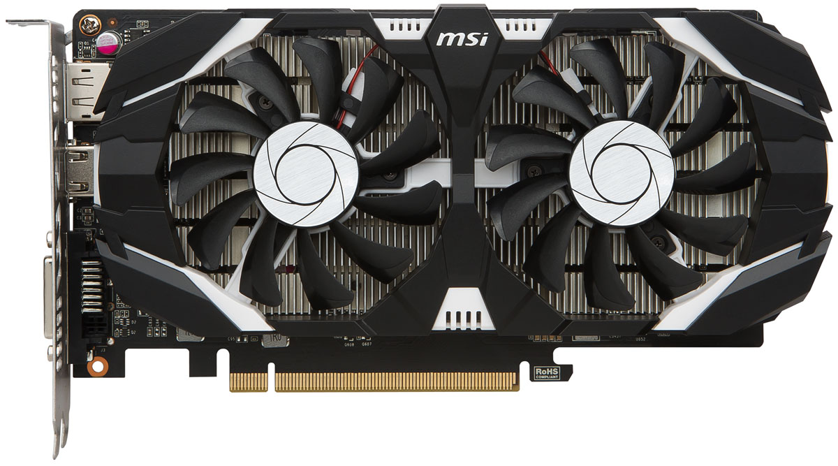 фото Видеокарта MSI GeForce GTX 1050 Ti 4GT OC 4GB