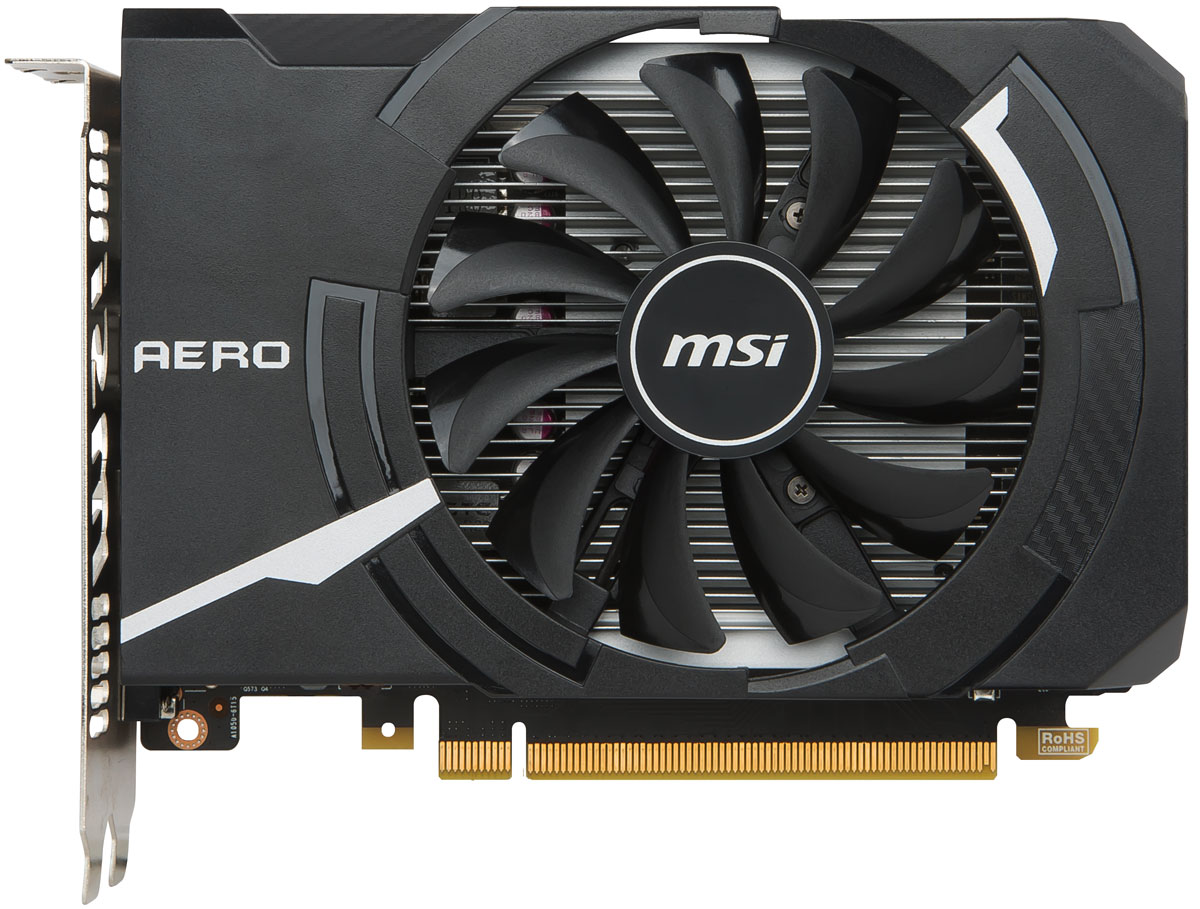 фото Видеокарта MSI GeForce GTX 1050 TI AERO ITX OC 4GB