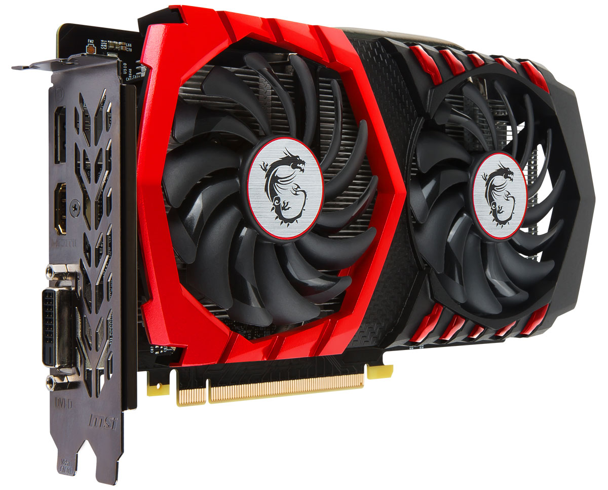 фото Видеокарта MSI GeForce GTX 1050 Ti GAMING 4GB