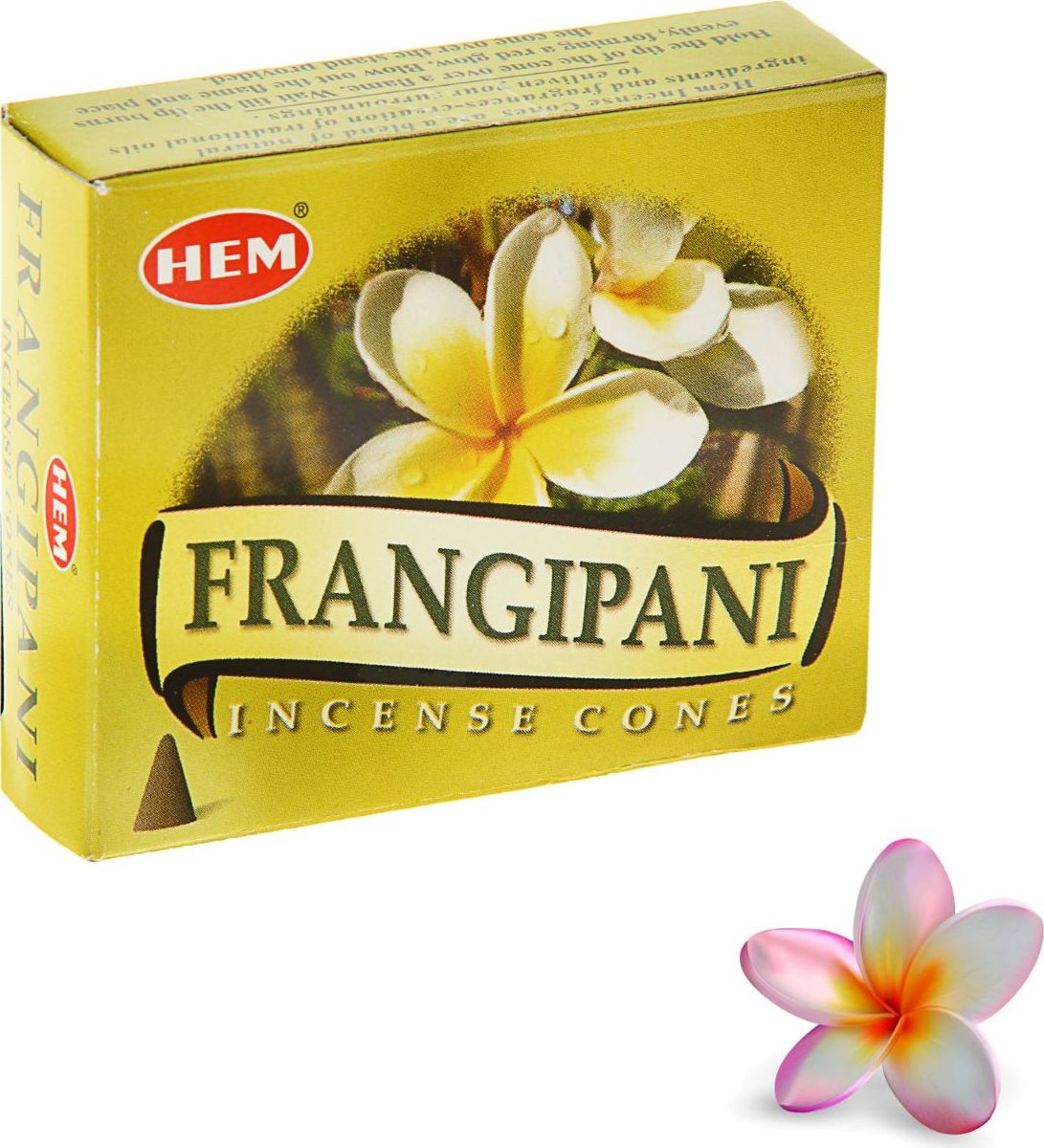 фото Благовония HEM "Frangipani" (Плюмерия), 10 конусов