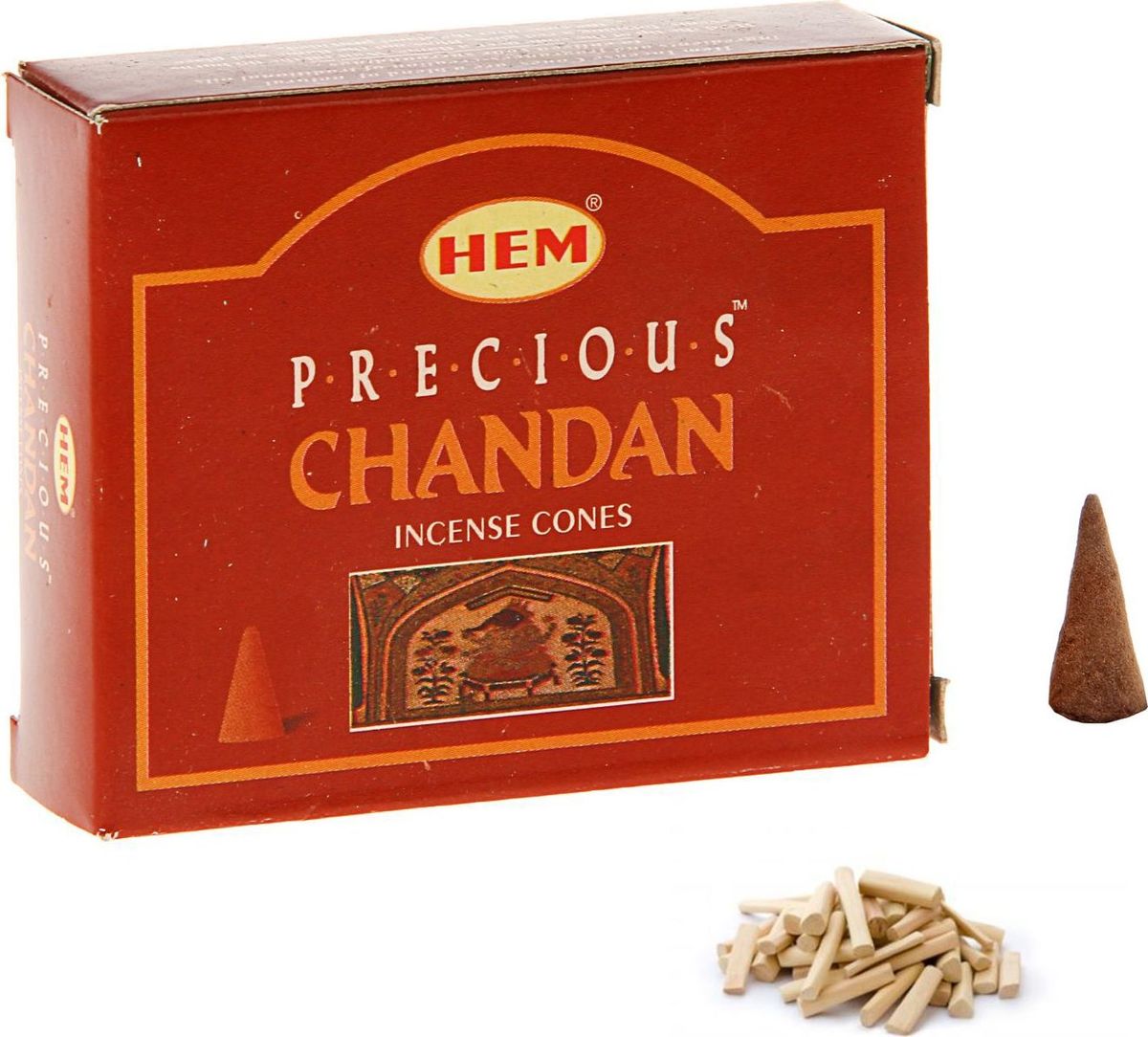 фото Благовония HEM "Precious Chandan" (Драгоценный Чандан), 10 конусов