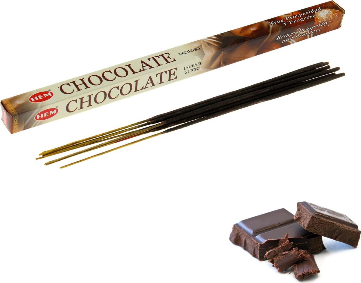 фото Благовония HEM "Chocolate" (Шоколад), 8 палочек
