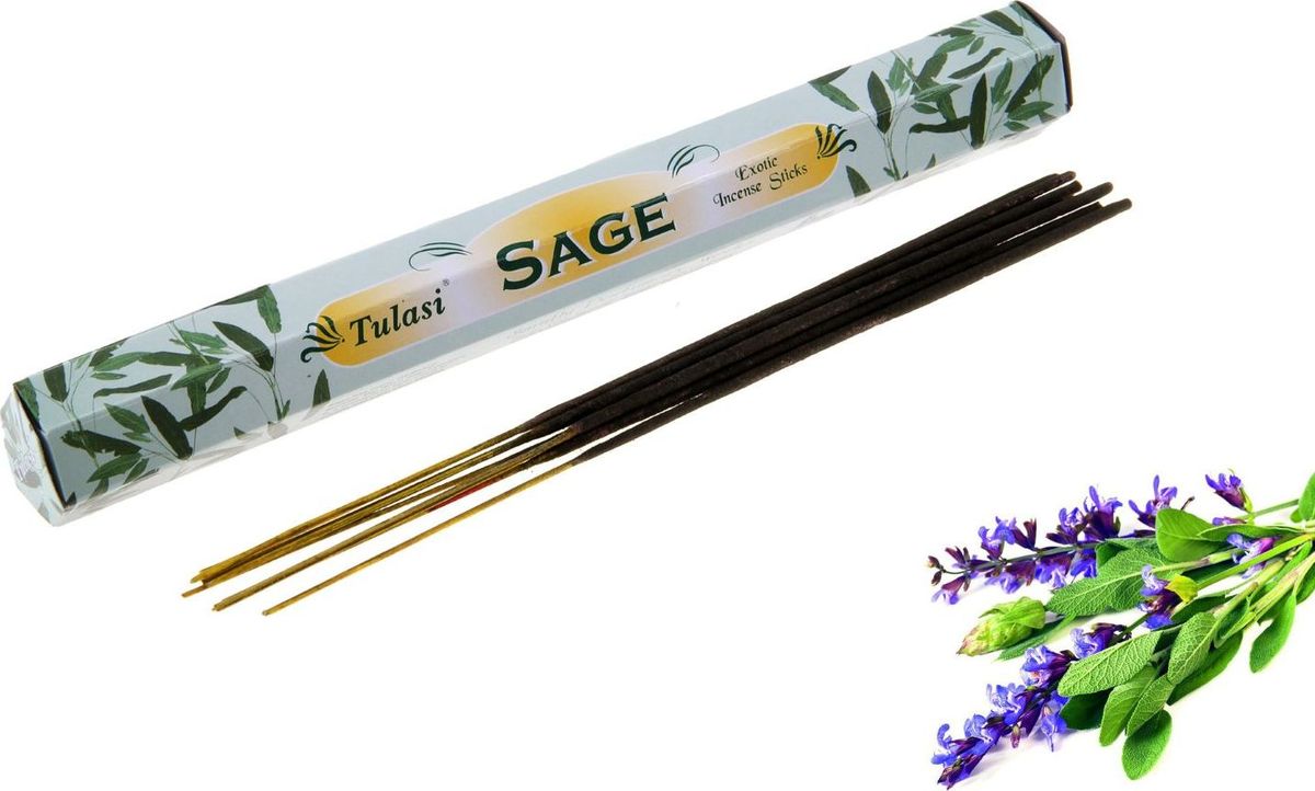 фото Палочки ароматические Sarathi "Sage", 20 шт