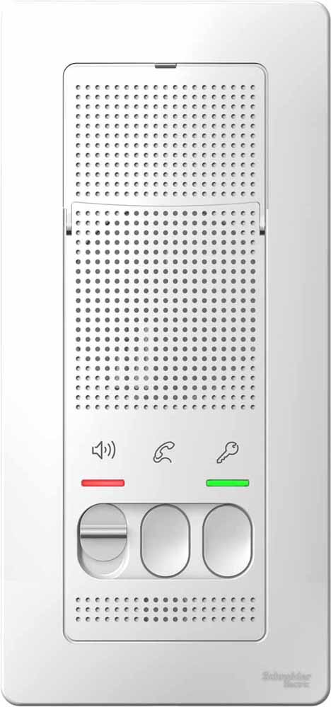 фото Вызывная панель Schneider Electric Blanca, переговорное устройство, цвет белый. SE BLNDA000011